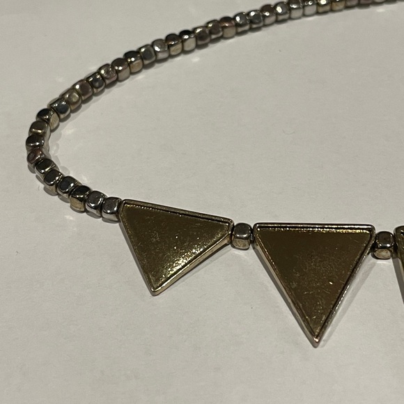 HOUSE OF HARLOW 1960. Collar Necklace Gold plated - Picture 5 of 9